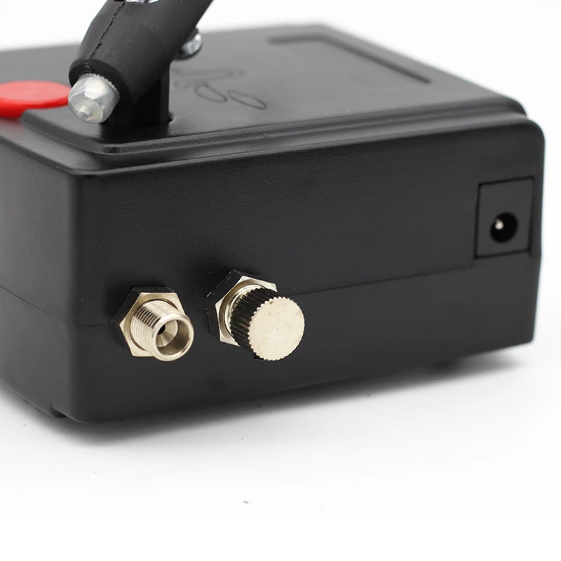 Dual-Action Spray Gun Airbrush with Compressor 0.m Airbrush Kit for Nail Airbrush for Model/Cake/Car Painting 240627