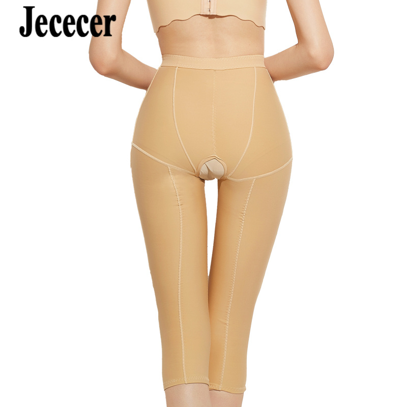 Spandex Shapewear Women Slimming Body Shaper Pants Underwear High Waist Shorts With Control Tummy Sheath Belt