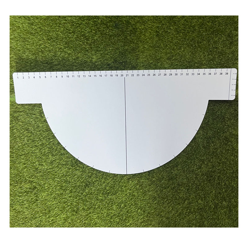 Jersey number printing ruler printing arc ruler handmade DIY jersey number printing ruler Soccer Patch Badge