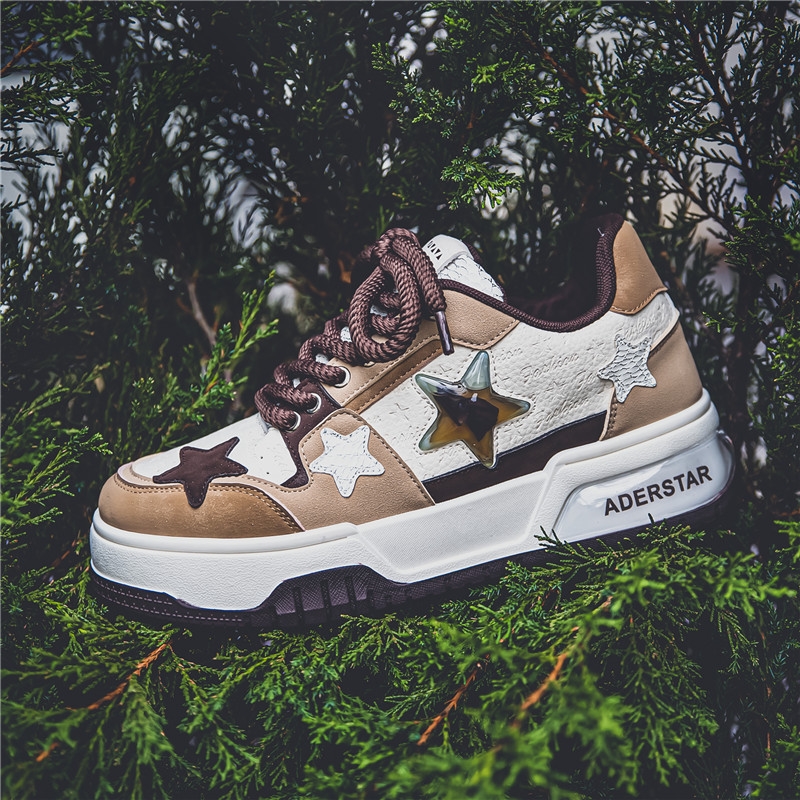 Country Ddmysports Star New Design Low Top Thick Bottom Manifest Board Shoes Sports Outdoor Shoes