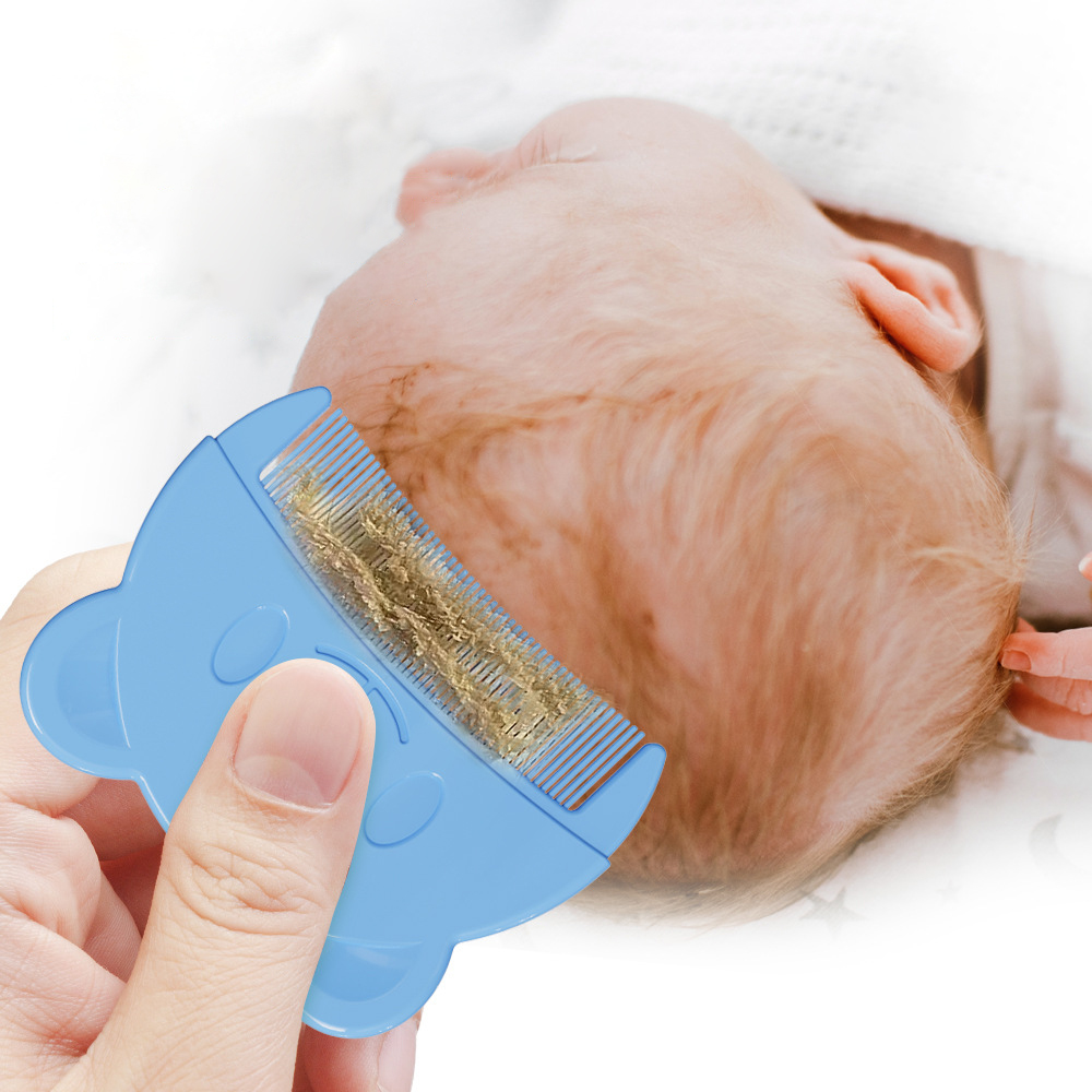 Baby Care Accessories Fetal Head Fat Comb Infant Bathing Soft Comb Set Newborn Hair Cleaning Supplies Infant Comb Head Massager