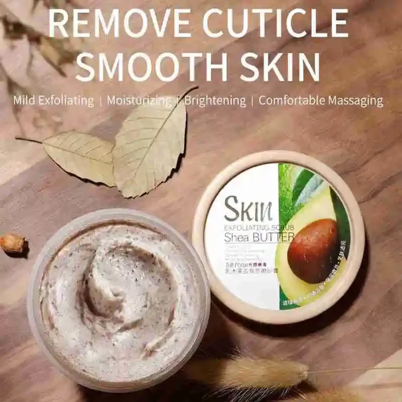 100g Face Body Skin Scrub Cleansing Face Scrub Cream Hydrating Body Scrub Exfoliating Lotion Mud Exfoliating Gel Cosmetics 240627