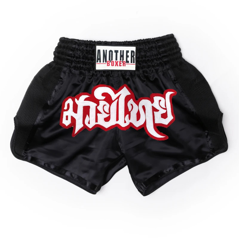 Muay Thai Shorts Breathable Mens Boxing Pants Fight Kickboxing Shorts Kids Boy Girl Women Martial Arts Grappling Combat Uniform 240615
