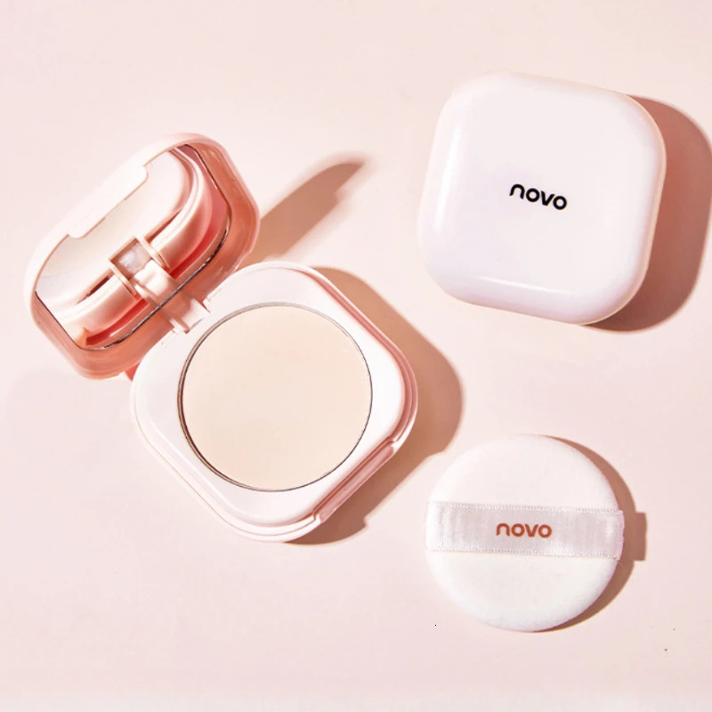 Loose Powder Oil Control Makeup Contour Powder Concealer Light Breathable Waterproof Wet and Dry Use 240627