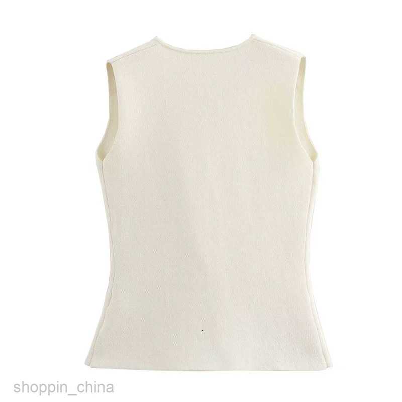 Two Piece Dress Sets Women's clothing summer new V-neck gold button knitted vest+pleated skirt set