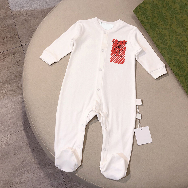 T-shirts Newborn Clothes Baby Designers Kids Luxury Romper Boys Girls Cartoon Cotton Rompers -8 Children Cute Jumpsuits Infant Bodysuit DED2406287Y250