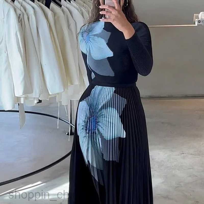 Basic Casual Women Dresses Women's Set Autumn New Fashion Elegant Loose Long Dress Two Piece Set