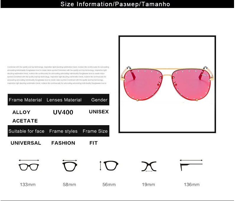 HIGH KEY Sunglasses Women Brand Design Rhinestone Ladies Sun Glasses for Women Quay Pilot Cycling Sunglasses Cycling Glasses