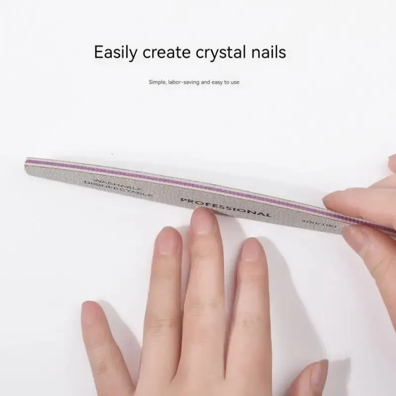 10PCS Nail Thwacker Grinding Nail Sanding Strips Polishing Sanding Strips Dead Skin Manicure Tools Set 240627