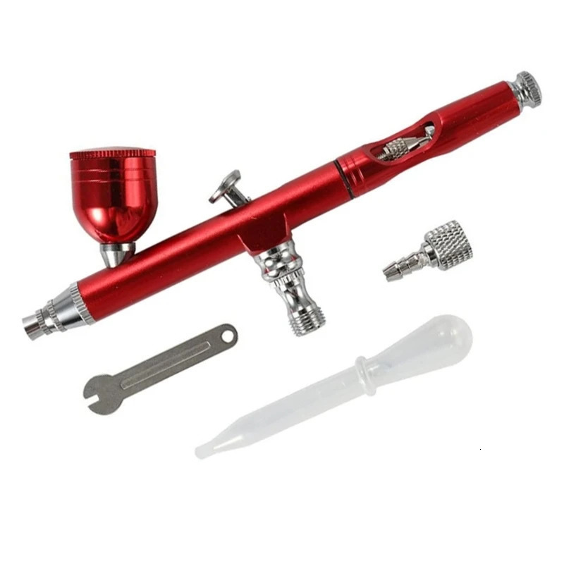 Professional Dual Action Airbrush for General-Purpose Art-and-Craft Projects Cake Decorating Makeup Art Nail Tool M4YD 240627