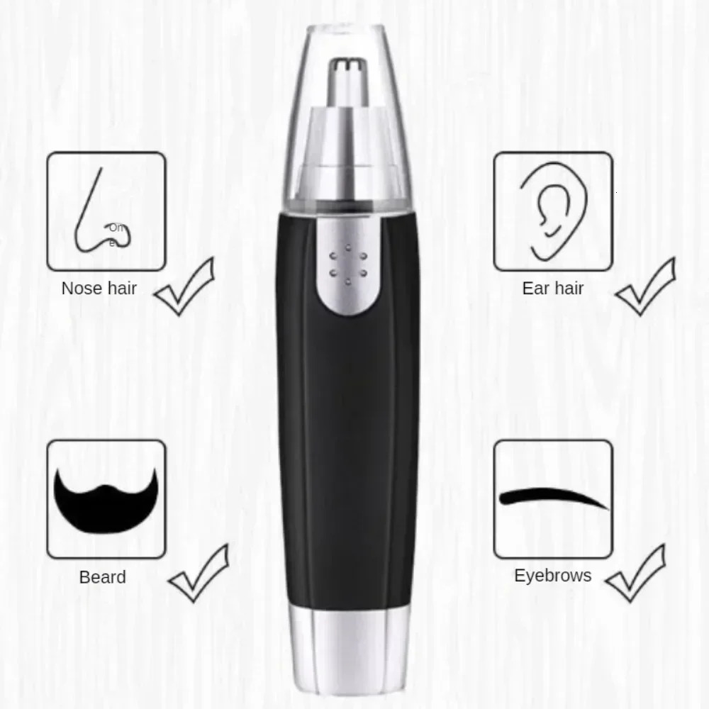 Nose Hair Trimmer Unisex Implement Shaver Clipper Neck Hair Cutter Mens Shaving Tool Portable Clean Trimer 240627