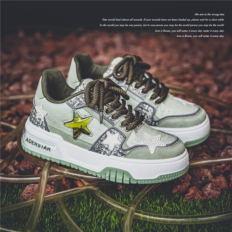 Country Ddmysports Star New Design Low Top Thick Bottom Manifest Board Shoes Sports Outdoor Shoes