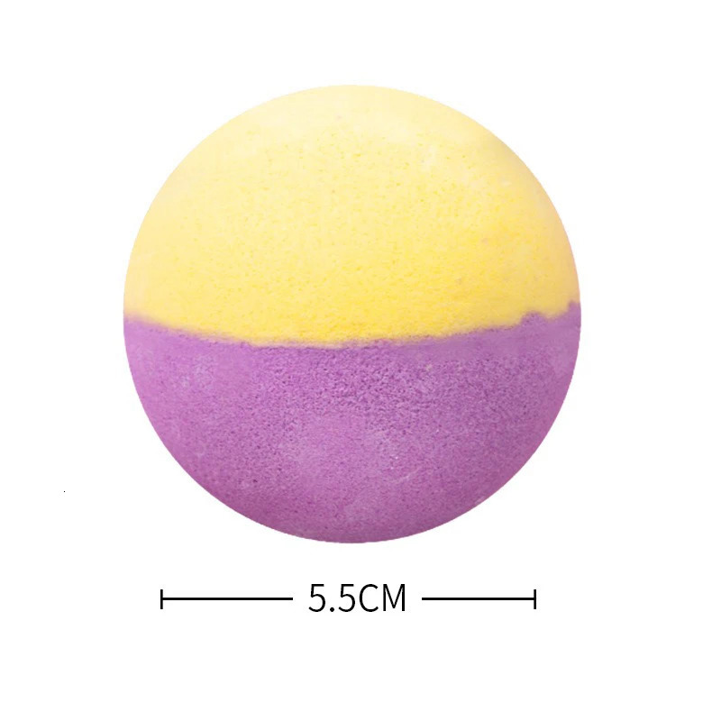 140g Bath Bubble Balls Exfoliating Nourishing Skin Bath Bomb Relaxing Essential Oil Bath Salt Ball Cleaner Aromatherapy Supplies 240627