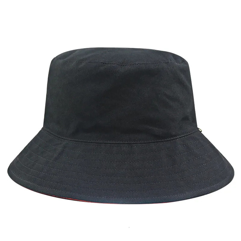 Big Size Bucket Hats Plus Size Man Hat Large Head Outdoor Panama Caps Cotton Huge Fisherman Hats 56-59cm 59-64cm 240626