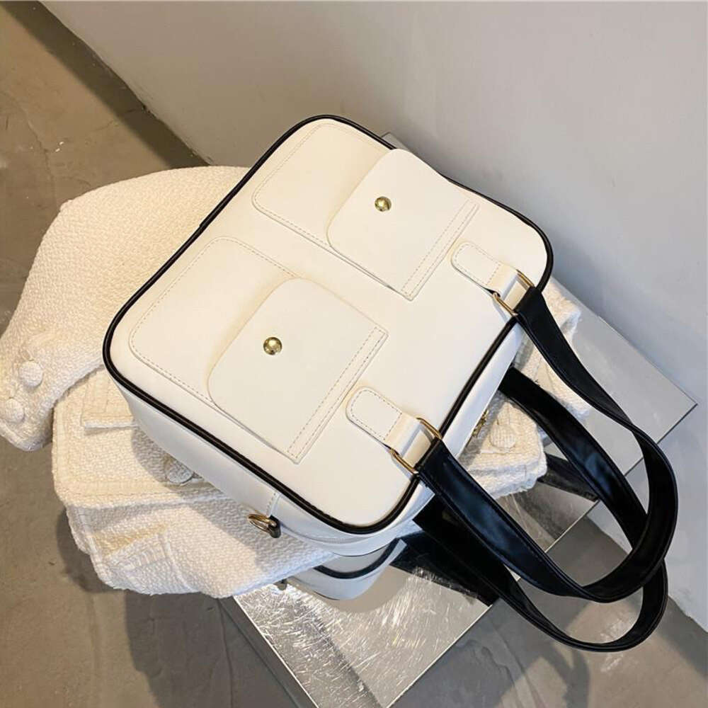 Casual Simple Women's Handbags Large Capacity Multiple Pockets Shoulder Bags Fashion Commute Lady Fiess Travel Bag 18.6 zhanyishengli