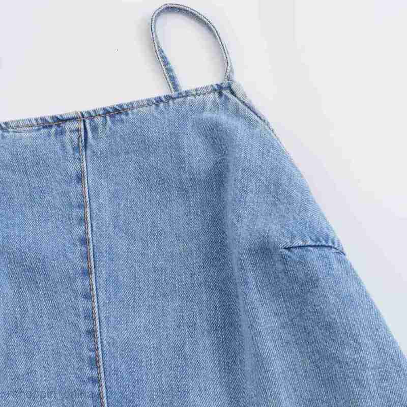 Women Jeans Women's Summer Fashion Street denim style backless slim fit women's jumpsuit