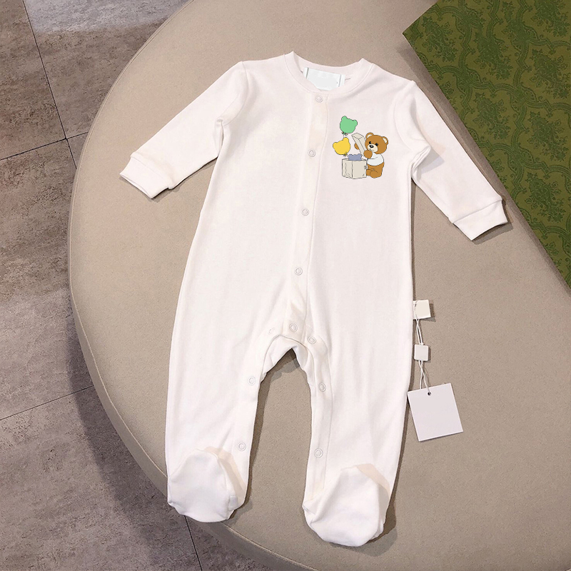 T-shirts Newborn Clothes Baby Designers Kids Luxury Romper Boys Girls Cartoon Cotton Rompers -8 Children Cute Jumpsuits Infant Bodysuit DED2406287Y250