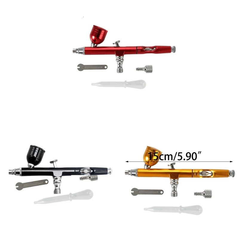 Professional Dual Action Airbrush for General-Purpose Art-and-Craft Projects Cake Decorating Makeup Art Nail Tool M4YD 240627