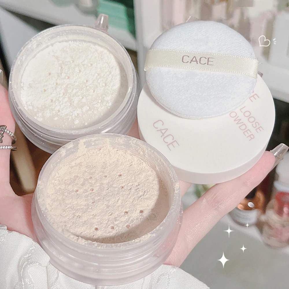 6g Waterproof Mineral Face Powder Oil Control Translucent Setting Powder High Coverage Makeup Fixer Powder Make-up For Women 240627