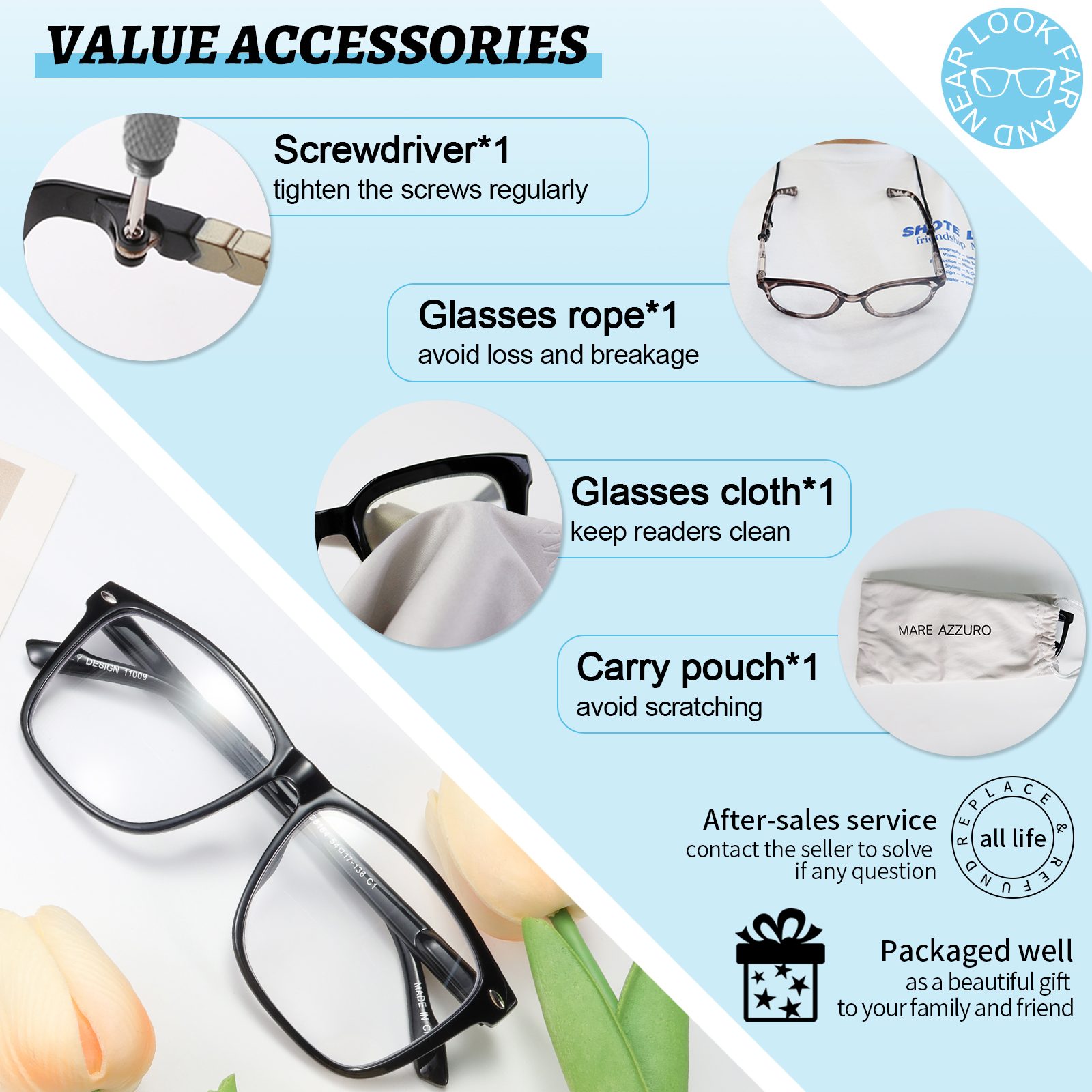 Oversized Reading Glasses Men Large Square Presbyopic Eyeglasses Reading Big Frame Stylish Readers +1 1.25 1.5 1.75 2 2.25 2.5 3