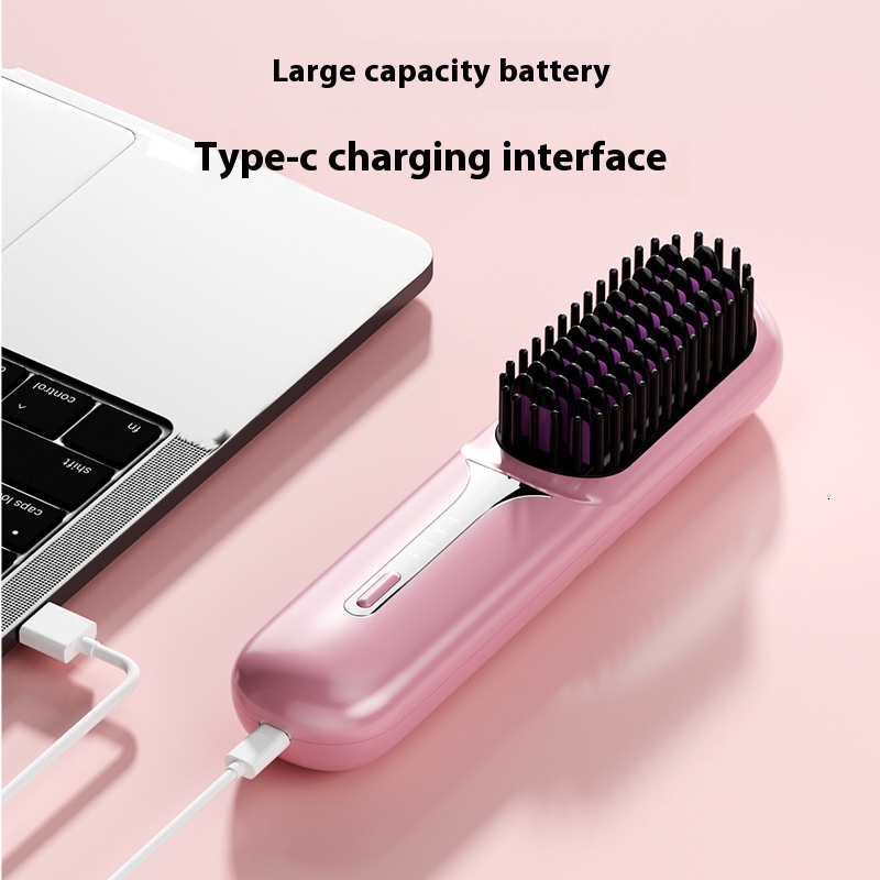 New Wireless Charging Straight Comb Portable Fashion Good Quality Anion Compliant Hair Care F628-40