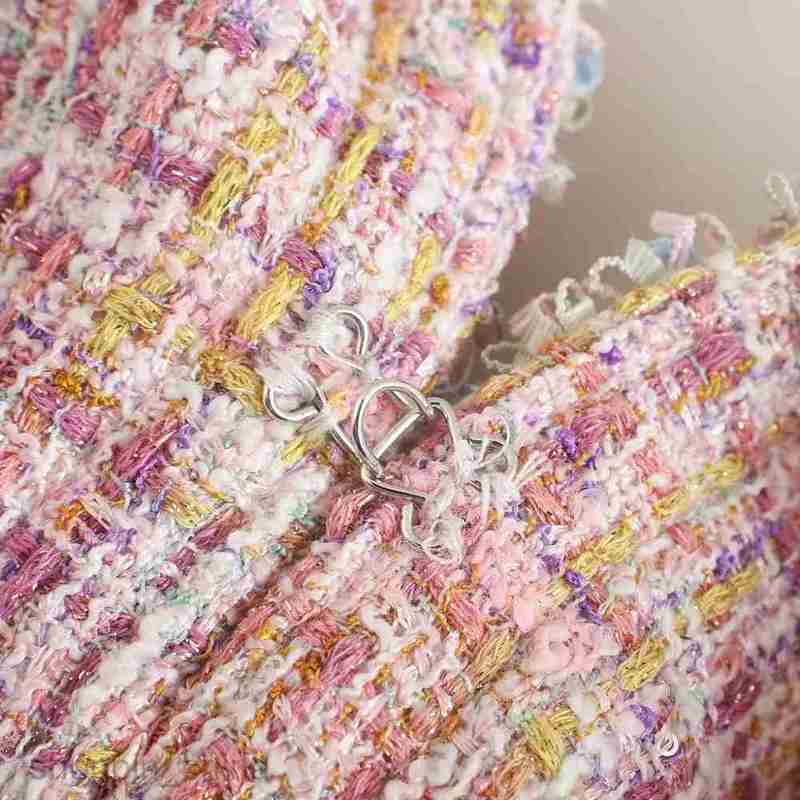 Women Jackets Coats Spring Monsoon Fashion New Small Fragrance Style Pattern Short Jacket Top Coat Women