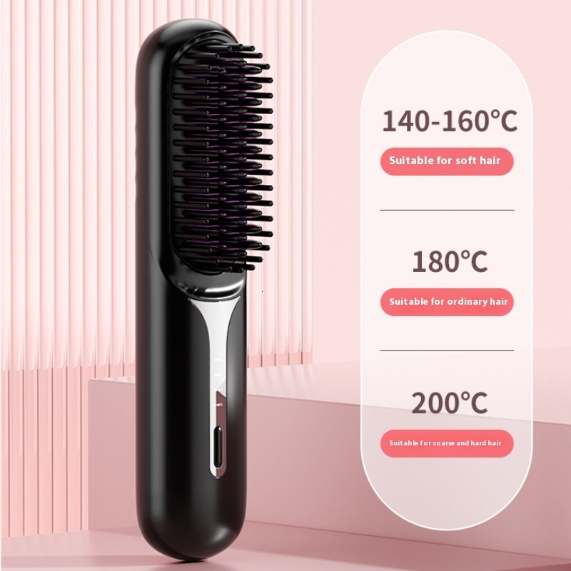 New Wireless Charging Straight Comb Portable Fashion Good Quality Anion Compliant Hair Care F628-40