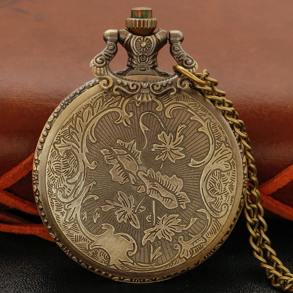 50pcs/lot Vintage Paratrooper Airborne Proud Flip Quartz Pocket Watch Retro Necklace Pendant For Men Women Reloj de bolsillo 240626