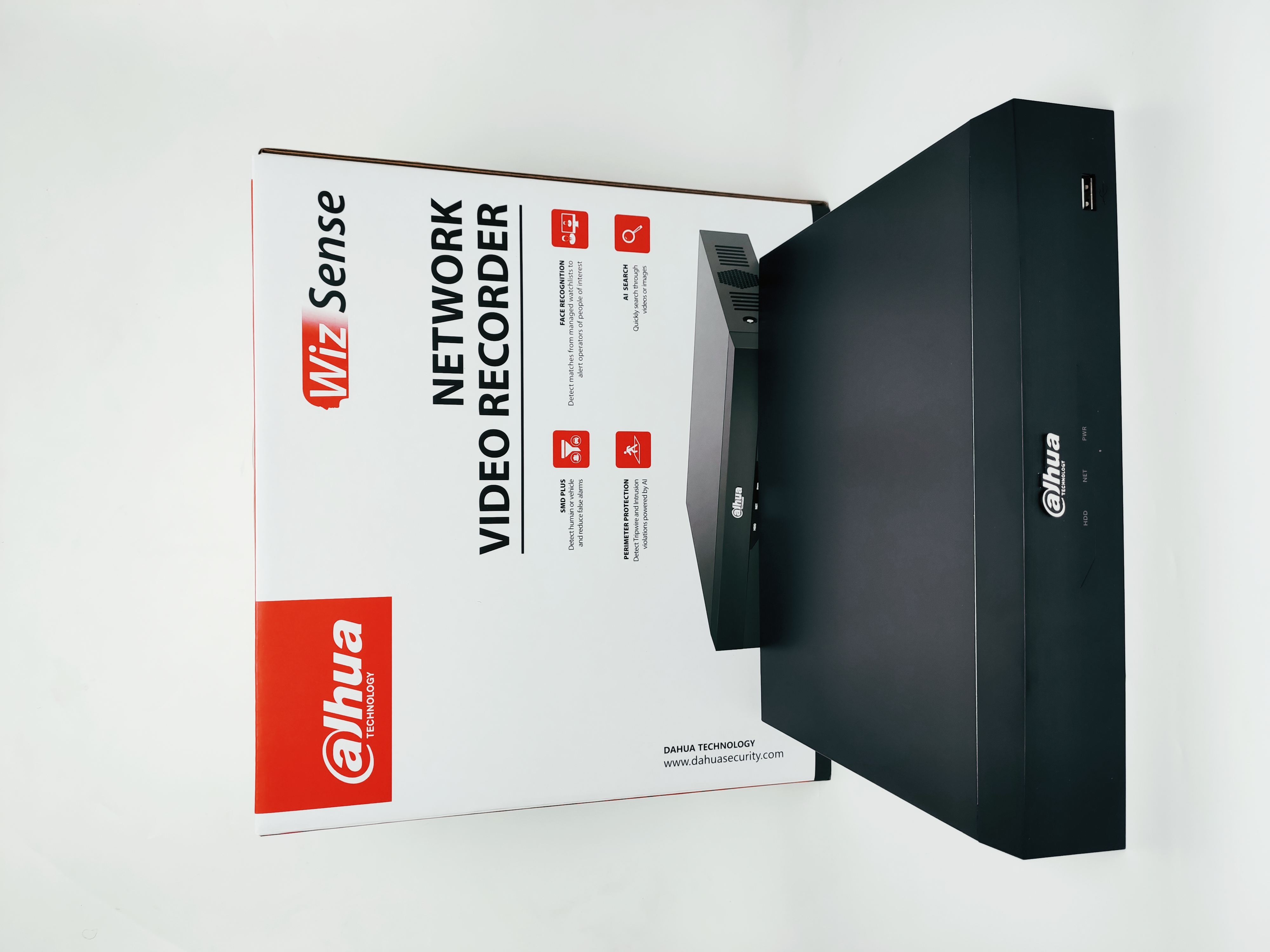 Original Dahua NVR4108HS-EI NVR4116HS-EI 8CH 16CH Compact 1U 1HDD WizSense Network Video Recorder
