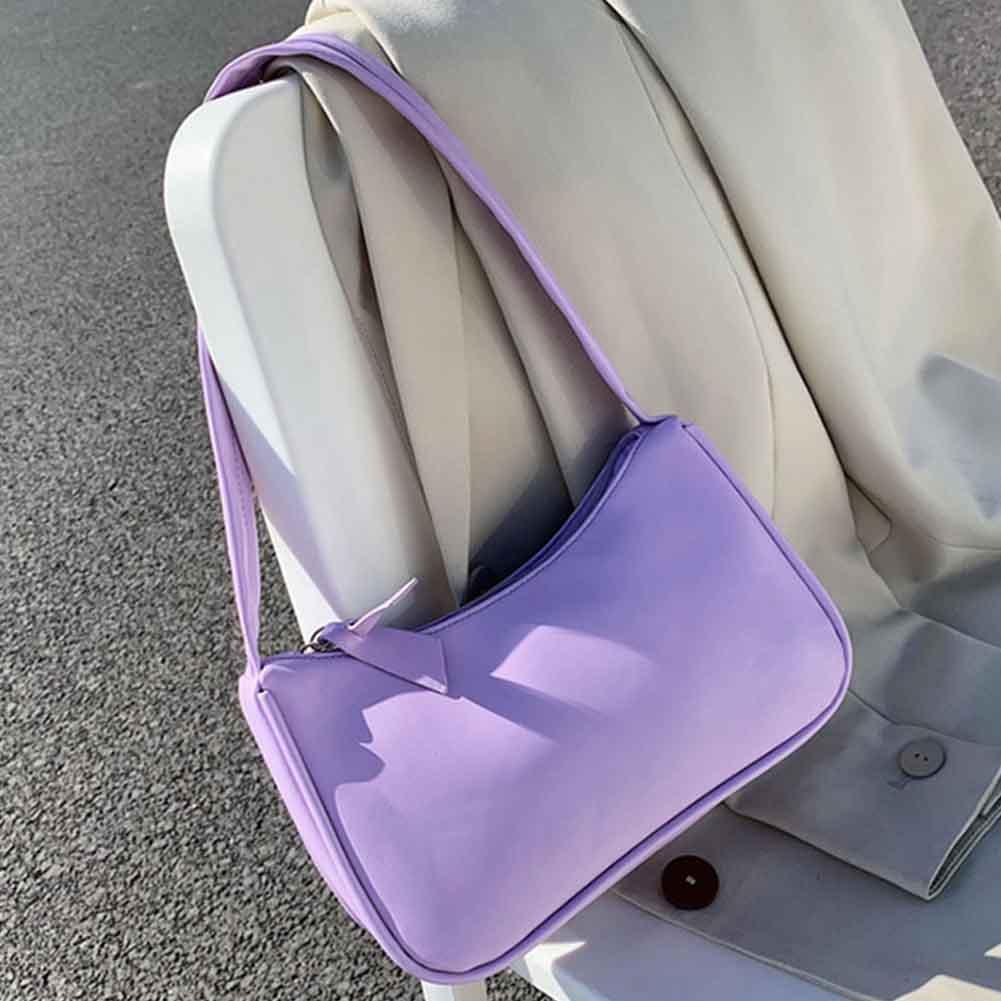 Handle Bag Women Retro Handbag PU Leather Shoulder Totes Underarm Vintage Top Handle Bag Female Small Subaxillary Bag for Women