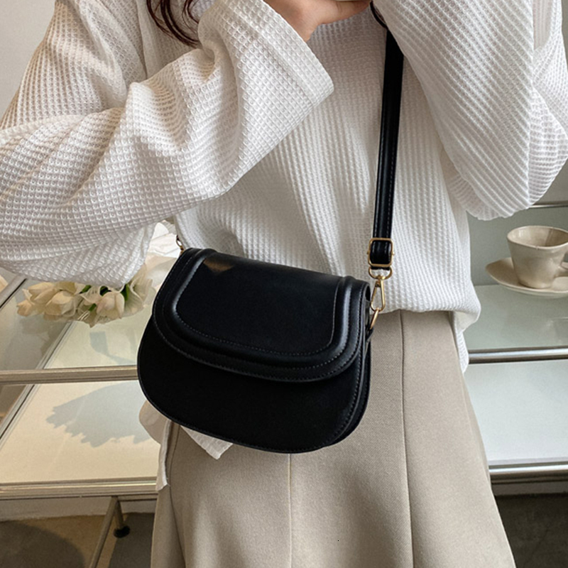 Women's 2024 Crossbody Bag, One Shoulder Small Messenger Handbag, Spring Summer Fashion, Versatile PU Leather Purse