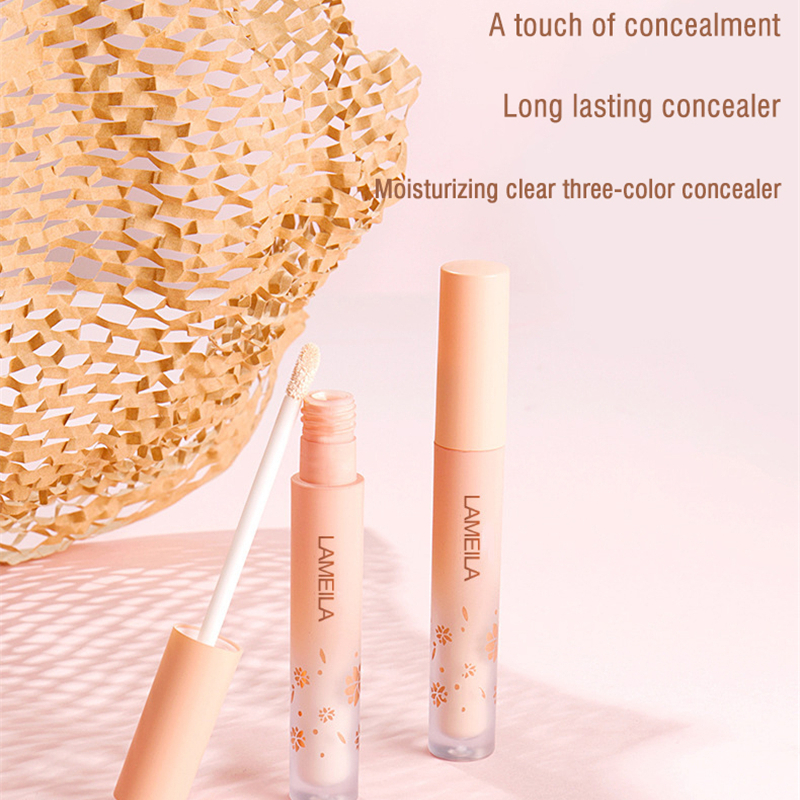 Face Concealer Long Lasting Cover Dark Circles Acne Pores Liquid Concealer Oil Control Shading Highlighter Face Makeup Cometics