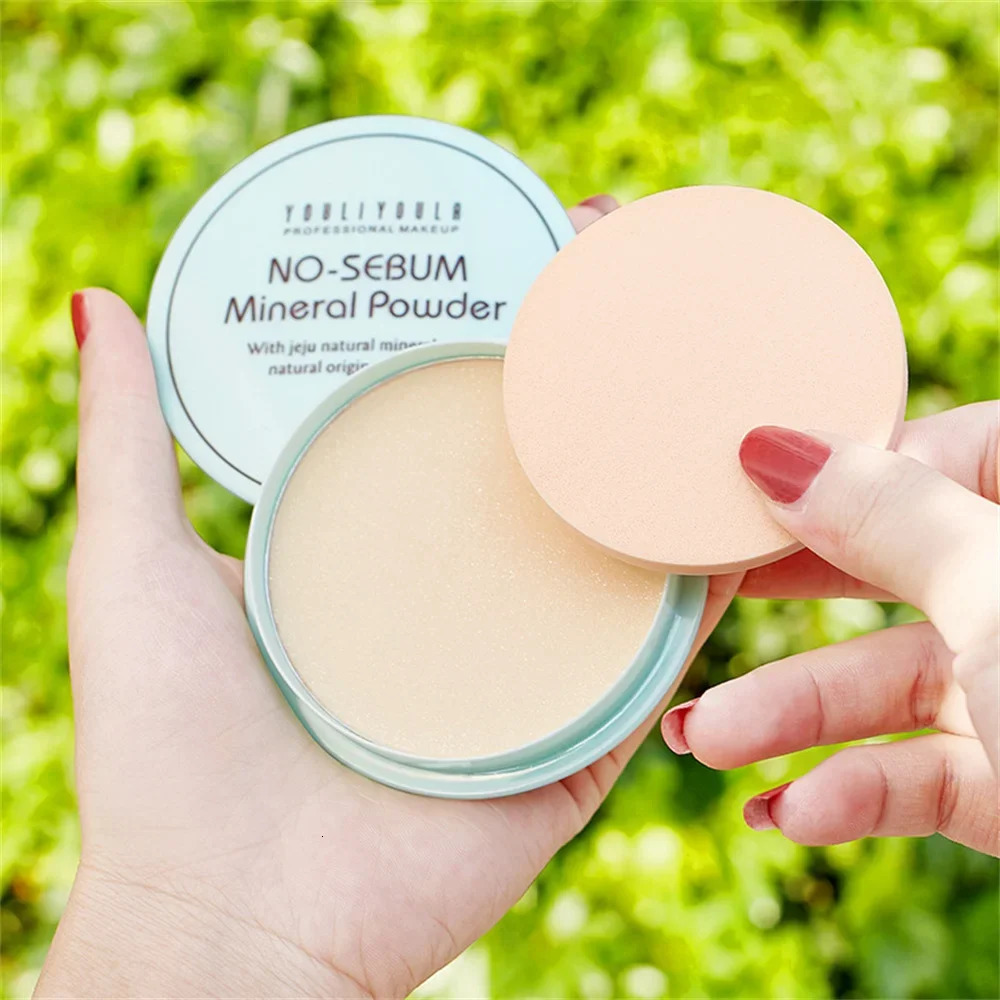 Natural Oil Control Makeup Powder Mist Modification Powder Waterproof Lightweight Powder Dispersal Cosmetics 240627