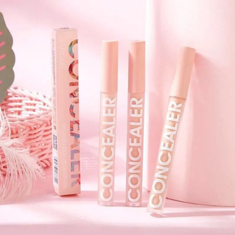 Liquid Concealer Waterproof Face Concealer Cream Long Lasting Cover Dark Eye Circles Makeup Effect Beauty Tool 240627