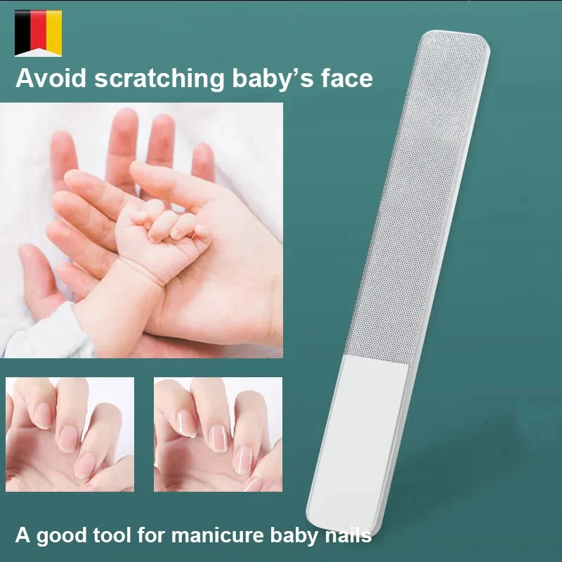 Nano Glass Nail Files Professional Polishing Manicure Art Tool Washable make nails brighten easily like nail polish 240627