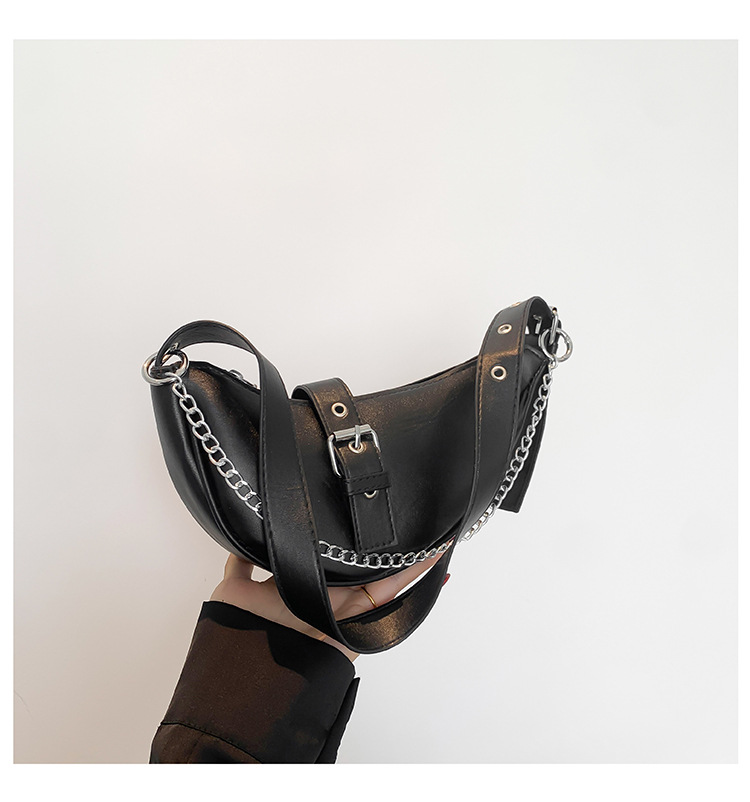 Designer Women Crossbody Shoulder Saddle Bag New Fashionable Versatile Casual Style Simple Exquisite Sliver Free shipping