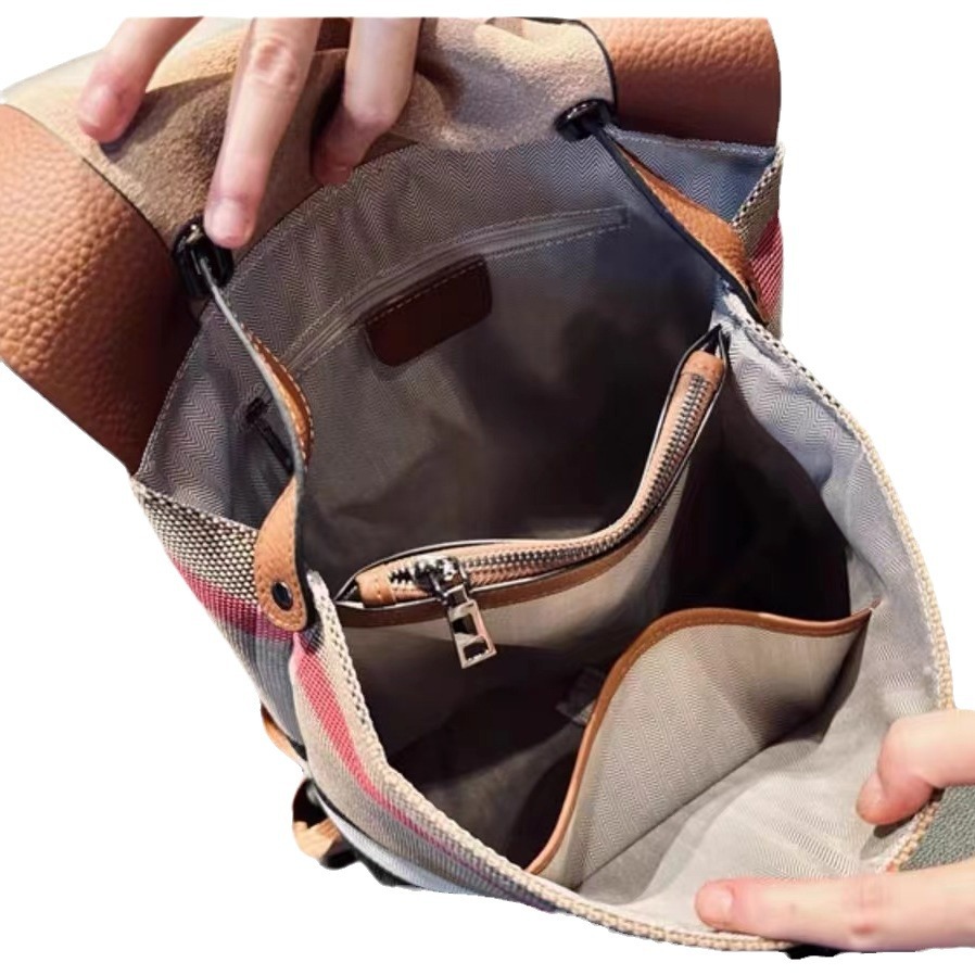 Business commuting niche design student backpack high capacity backpack for junior high school students trendy Korean printed girl backpack campus bag