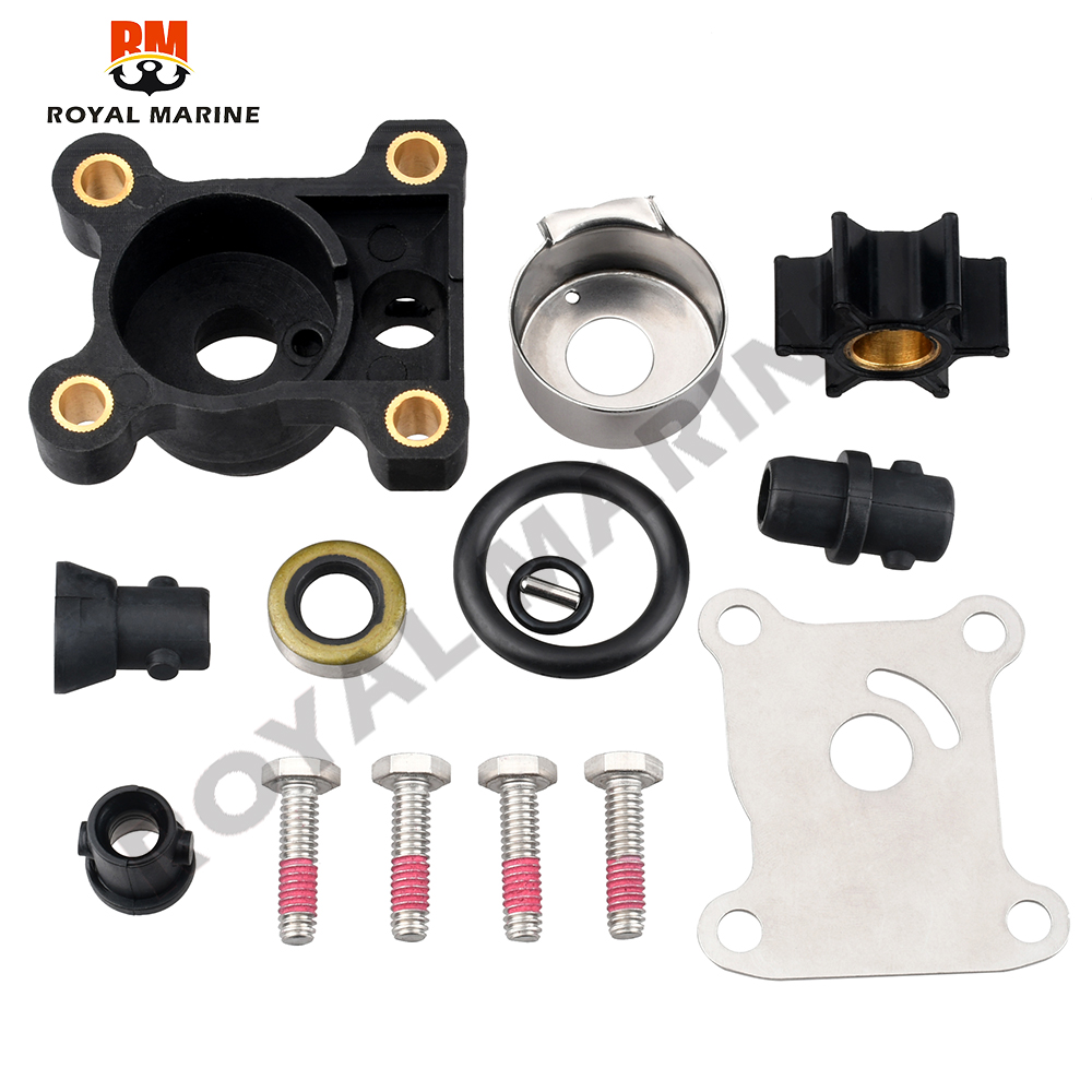 394711 Impeller Water Pump Repair Kit for Johnson/Evinrude outboard 9.9HP 15HP 0394711 391698 boat motor