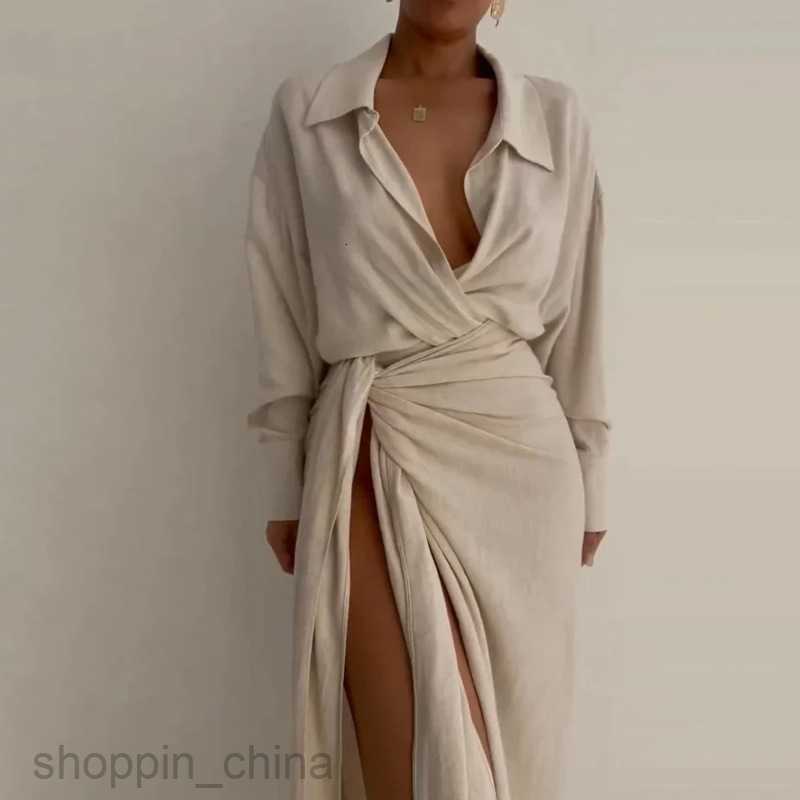 Basic Casual Women Dresses Women's Set Autumn New Fashion Casual Solid Color Loose Two Piece Set