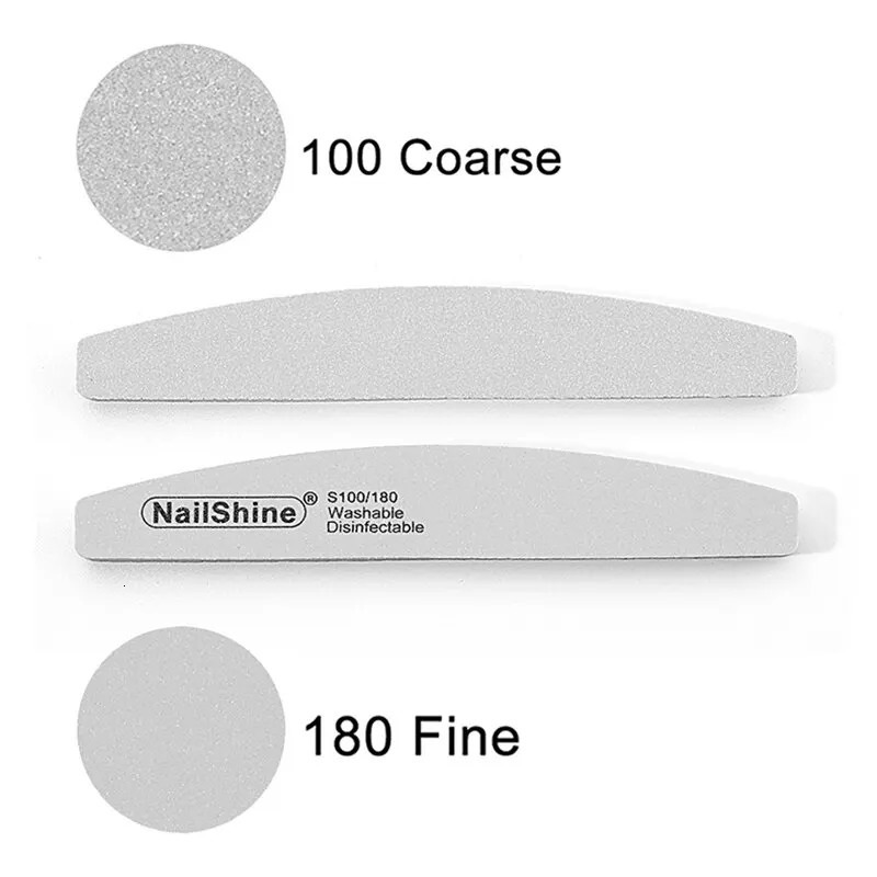 10pcs Double-sided Nail File Blocks Colorful Sponge Nail Polish Buffing Sanding Buffer Strips Polishing Pedicure Manicure Tools 240627