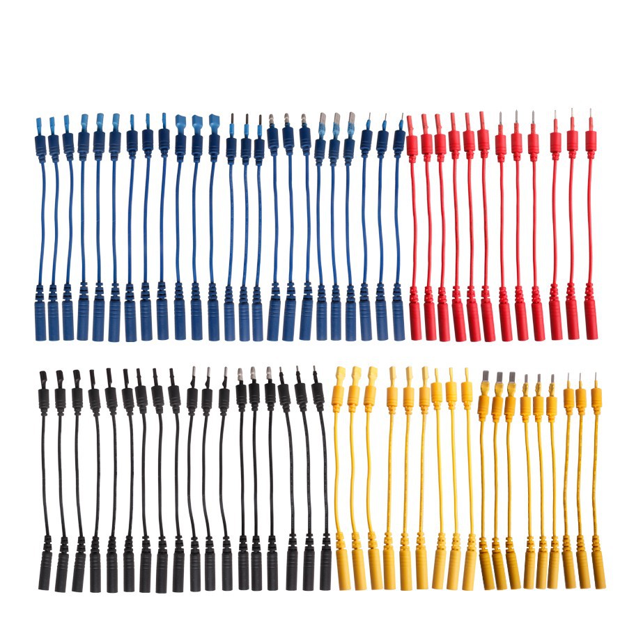 92pcs Car Circuit Test Leads Power Probe Wiring Cable Multimeter Terminal Test Leads Connector Wire Alligator Clip For MST9000+