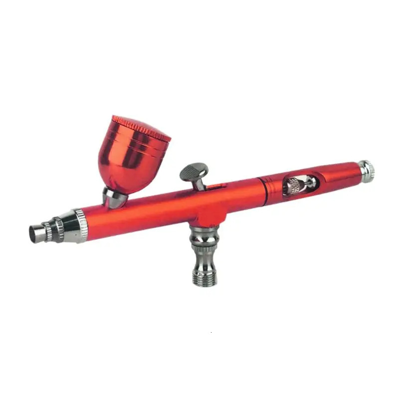 Dual Action Gravity 0.m Nozzle Airbrush Cake Decorating Nail Art Paint 240627