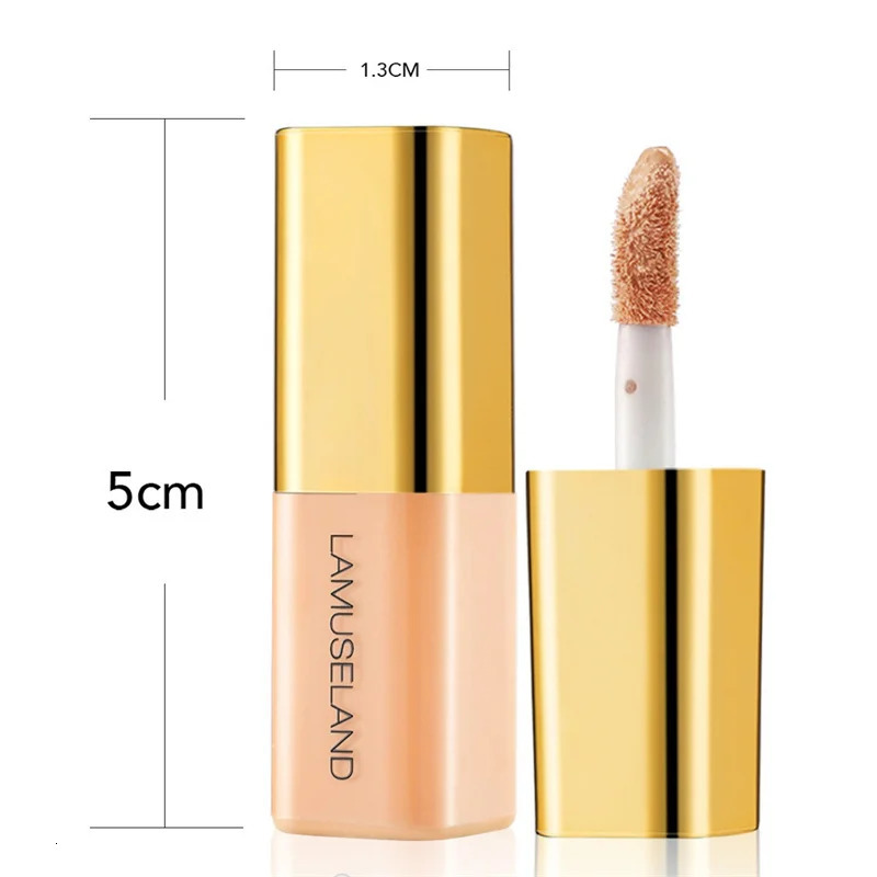 Orange Concealer Liquid Concealer Coverage Pores Invisible Full Dark Circles Lasting Foundation Cream Face Makeup 240627