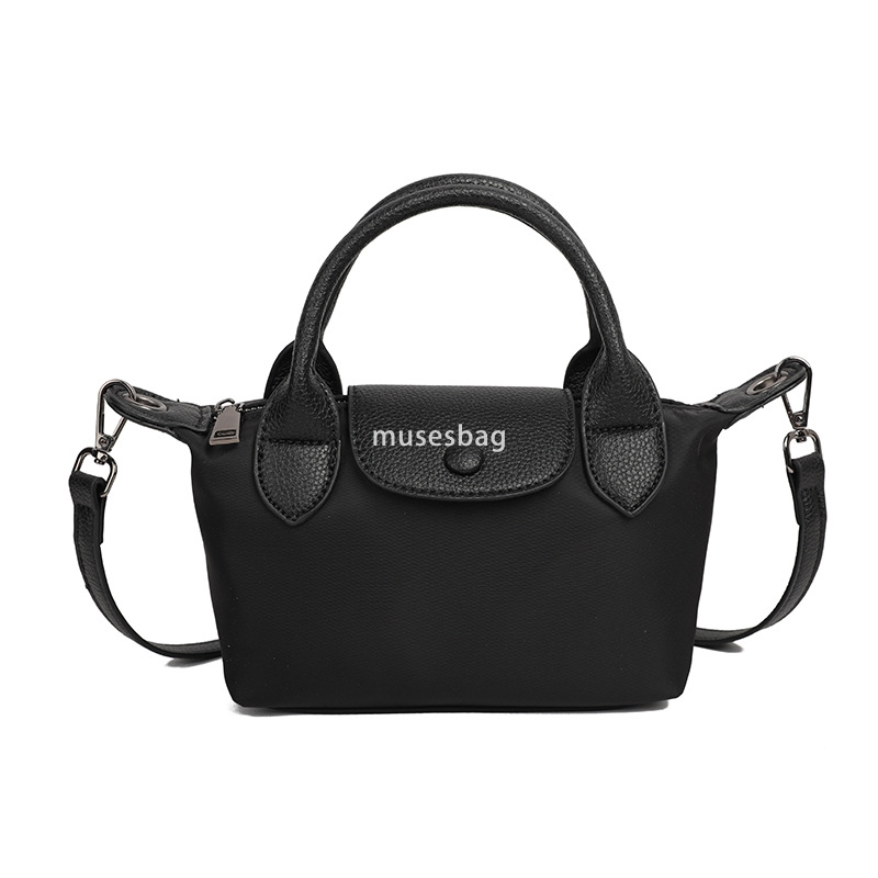 Classic plaid bag, genuine leather women's bag winter new fashionable and simple single shoulder crossbody bag high-end feeling dumpling bag