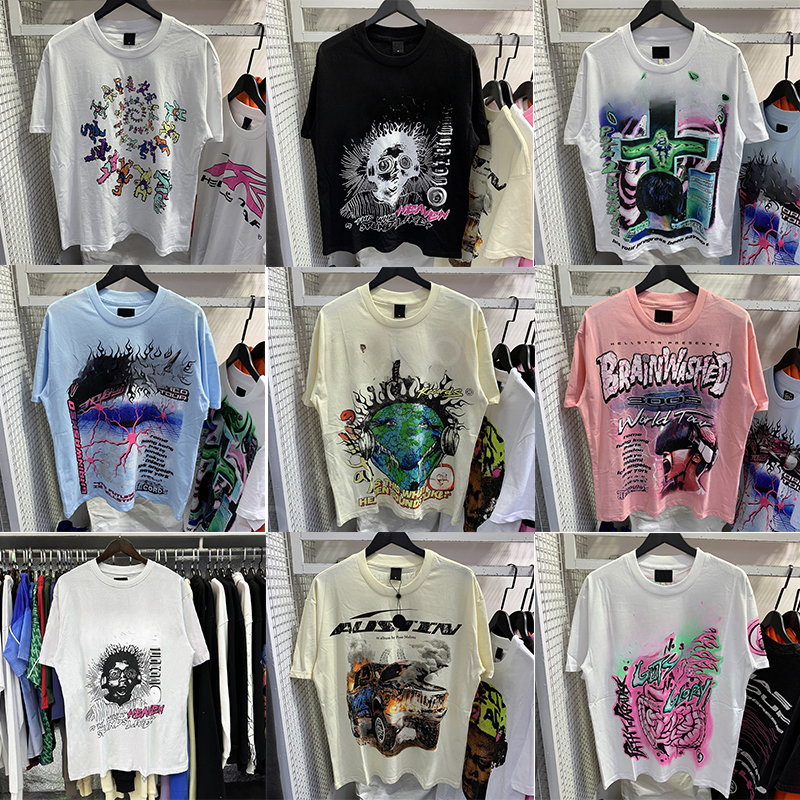 Mens designer t shirt Tops HipHop Fashion Street TShirts Short Sleeve Tees Casual Clothes mens stylish cloth graphic tee