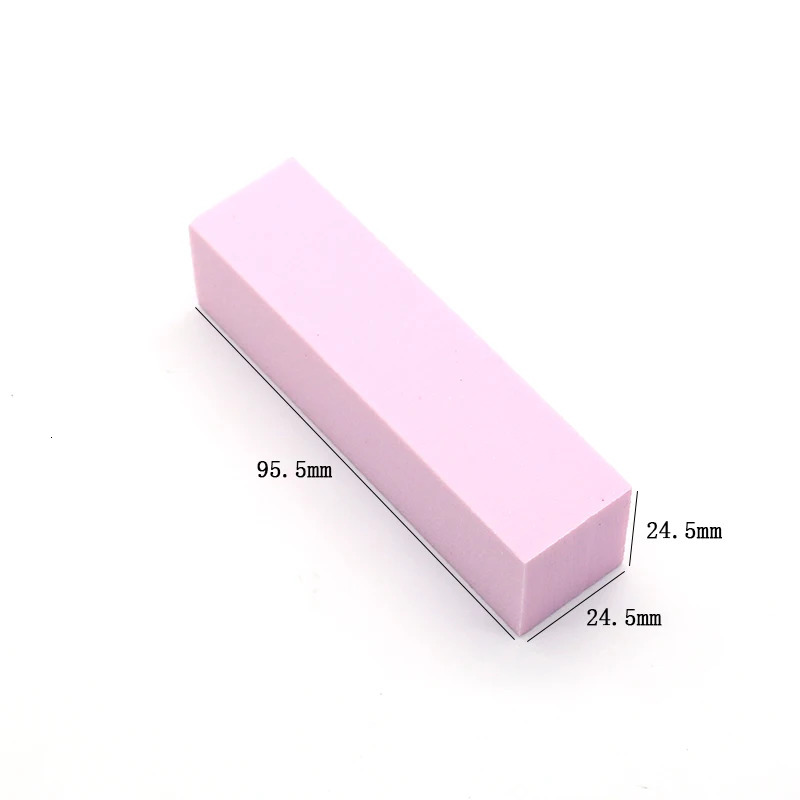 Nails Buffer Grind Buffing Block pink Nail File For Pedicure Manicure Care Nail Art Sponge Buffer Polish Nail accessories Tools 240627