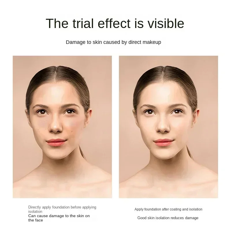 Tricolor Makeup Primer Ordinary Skin Care Breathable Three Color Isolation Milk Intensive Moisturizes Provide Deep Moisture 240627