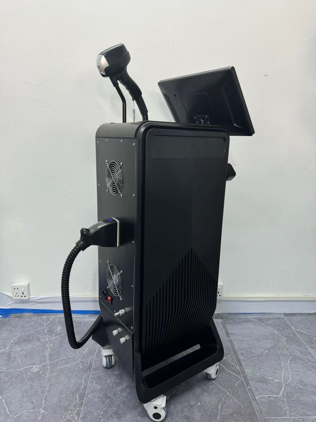 Non-invasive Ice Diode Laser 808nm Hair Removal Permanent Depilation Deep Hair Root Penetration Skin Rejuvenation Big Spot Size Diode Laser Machine