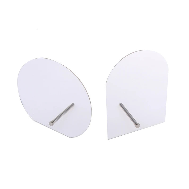Irregular Acrylic Transparent Matte Manicure Tool False Nails Holder Showing Stand Color Card Nail Art Display Board 240627