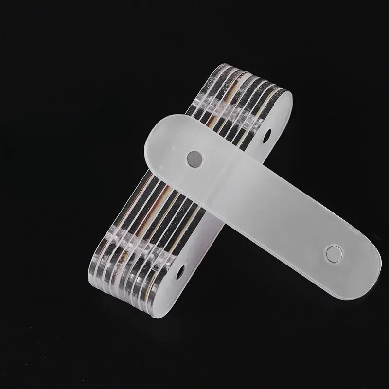 Nail Art Transparent Acrylic Dust-proof Display Stand Display Board Work Sample Display Frame Art Tools Nail Organizer A 240627